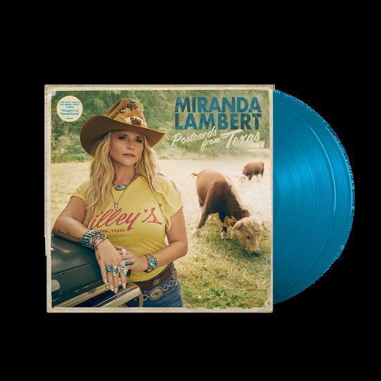 Miranda Lambert · Postcards From Texas (LP) [Sea Blue Coloured Vinyl edition] (2024)