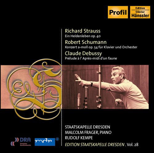 Cover for Schumann / Strauss / Frager / Skd / Kempe · Staatskapelle Dresden Edition 28 (CD) (2009)