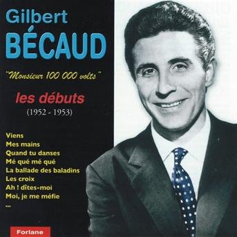 Cover for Gilbert Becaud · Monsieur 100 000 volts (CD) (2017)