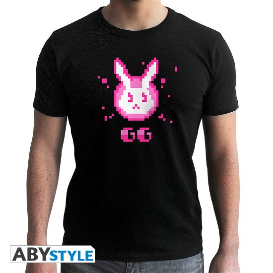 OVERWATCH - Tshirt D.VA GG man SS black - new fi - T-Shirt Männer - Merchandise - ABYstyle - 3700789284352 - 7. februar 2019