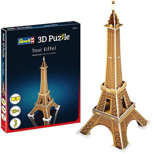 Revell 3D Puzzel Bouwpakket - Eiffel Tower - Revell - Produtos - Revell - 4009803895352 -