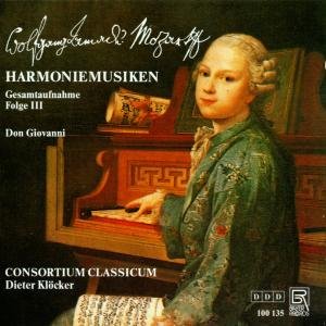 Cover for Mozart / Consortium Classicum · Harmoniemusiken Folge 3 (CD) (2012)