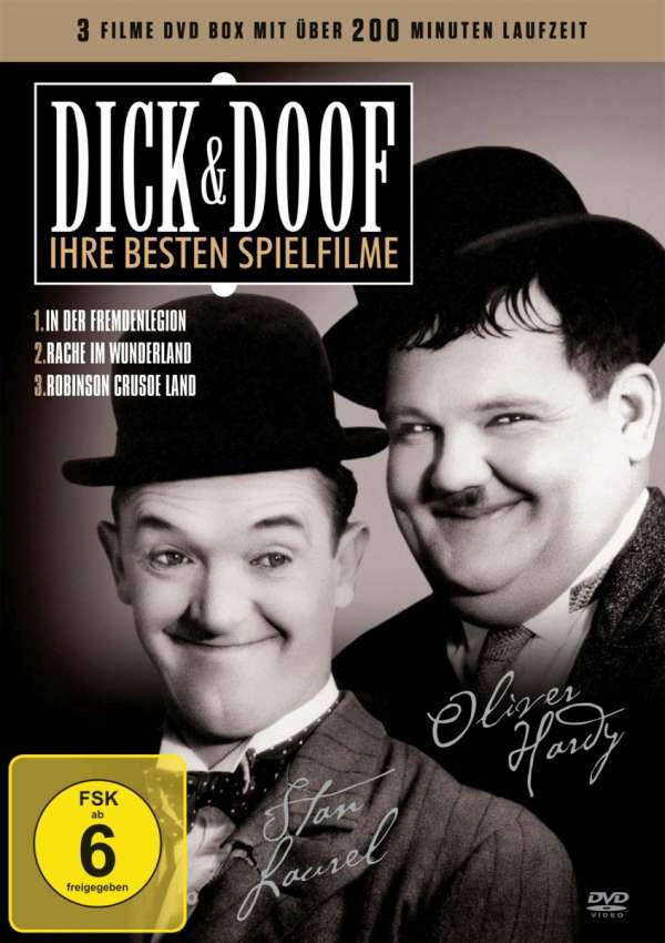 Laurel Hardy Dick Und Doof ihre Besten Spielfilme DVD 2019