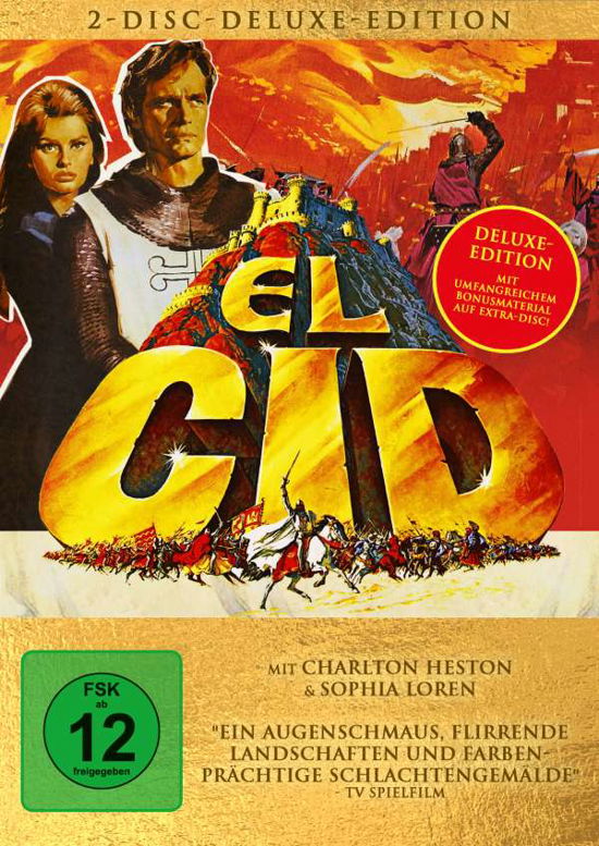 El Cid-2disc Deluxe Edition - Heston,charlton / Loren,sophia / Vallone,raf/+ - Film - SPIRIT MEDIA - 4250148714352 - 23. februar 2018