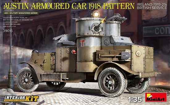 Cover for Miniart · 1/35 Austin Armoured Car 1918 Pattern Ireland 1919 (10/21) (Toys)