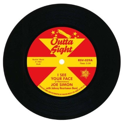 Cover for Joe Simon · I See Your Face (7&quot;) (2013)