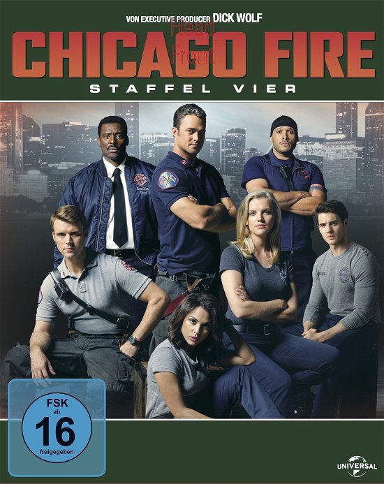 Cover for Jesse Spencer,taylor Kinney,monica Raymund · Chicago Fire-staffel 4 (Blu-ray) (2016)