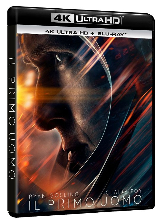 Cover for Jason Clarke,claire Foy,ryan Gosling · First Man: Il Primo Uomo (Blu-ray 4k Ultra Hd+blu-ray) (Blu-ray) (2019)