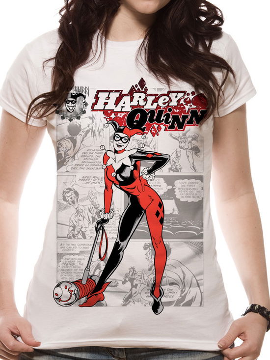 Dc Comics: Harley Quinn: Comic (T-Shirt Donna Tg. 2XL) - Harley Quinn - Fanituote -  - 5054015154352 - 