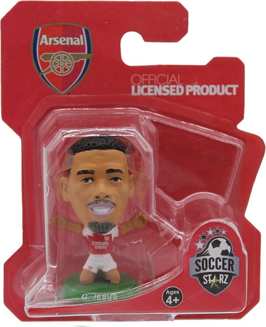 Soccerstarz  Arsenal Gabriel Jesus  Home Kit Classic Kit Figures (MERCH)