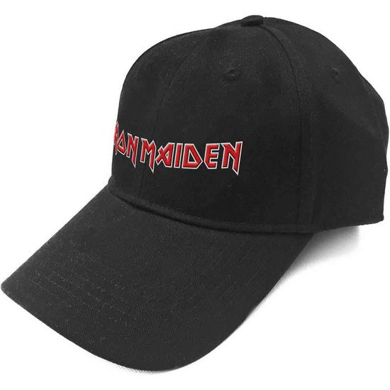 Cover for Iron Maiden · Iron Maiden Unisex Baseball Cap: Logo (Klær) [Black - Unisex edition]