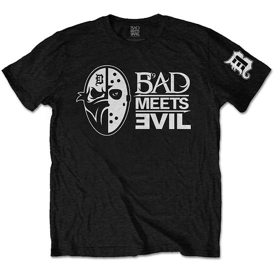 Cover for Bad Meets Evil · Bad Meets Evil Unisex T-Shirt: Masks (T-shirt) [size S] [Black - Unisex edition]
