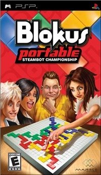 Cover for Psp · Blokus - Portable Steambot Championship (GAME)
