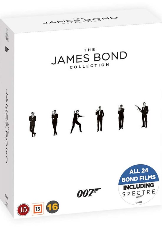 Cover for James Bond · The James Bond Collection (Blu-ray) (2018)