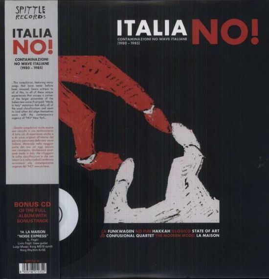 Cover for Italia No! Contaminazioni No Wave Italiane 1980-1985 (LP) (2023)