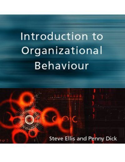 Cover for Steve Ellis · Introduction To Organizational Behaviour (Paperback Book) [Ed edition] (2000)