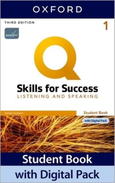 Cover for Oxford University Press · Q: Skills for Success: Level 1: Listening and Speaking Student Book with Digital Pack (Book) (2022)