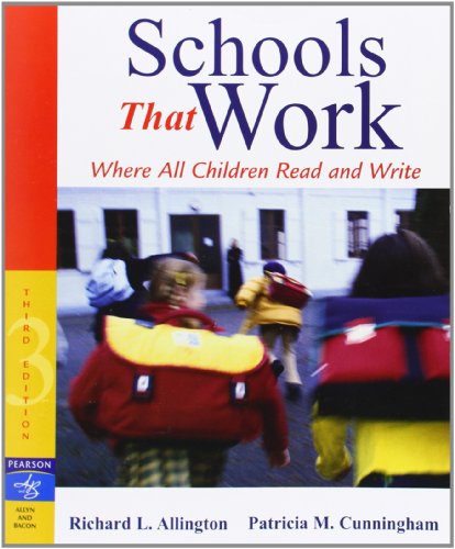 Schools That Work: Where All Children Read and Write - Richard Allington - Books - Pearson Education (US) - 9780205456352 - April 13, 2006