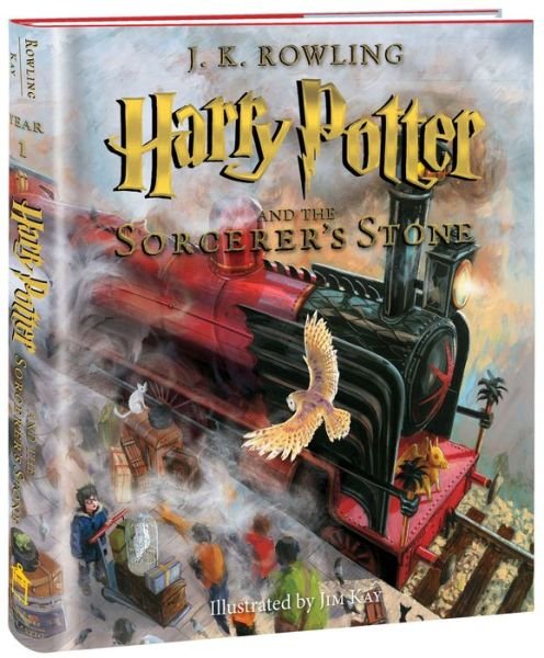 Cover for J K Rowling · Harry Potter and the Sorcerer's Stone: the Illustrated Edition (Harry Potter, Book 1): the Illustrated Edition (Inbunden Bok) (2015)