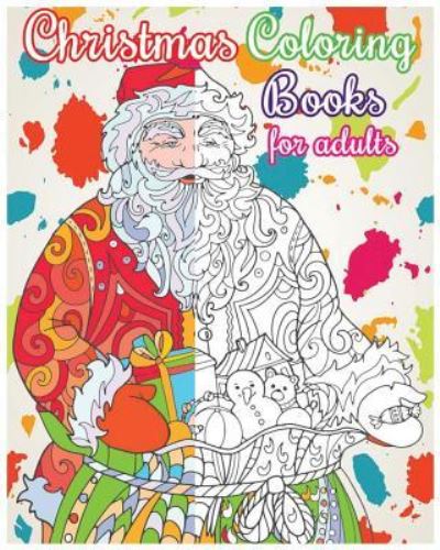 Cover for Rosetta Hazel · Christmas Coloring Books For Adults (Paperback Bog) (2016)