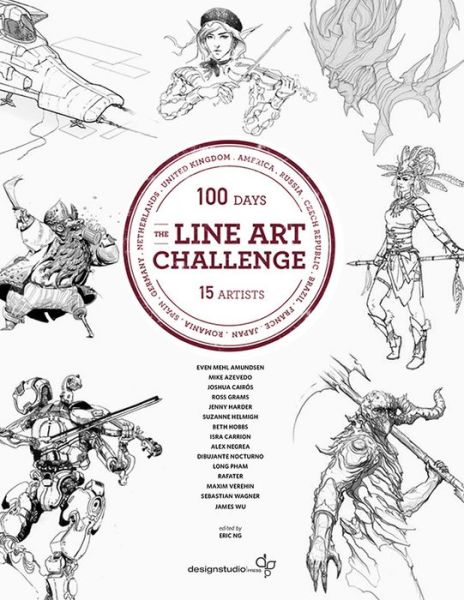 Cover for Lineart Challenge (Book) (2016)