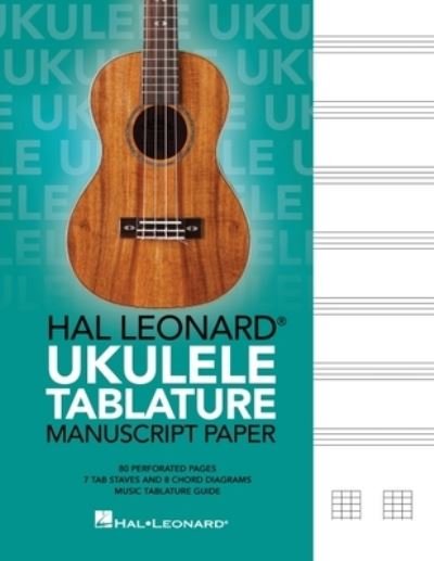 Cover for Hal Leonard Ukulele Tablature Manuscript Paper (Book) (2021)