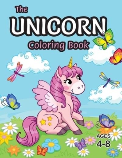 Cover for Engage Books · The Unicorn Coloring Book (Pocketbok) (2021)