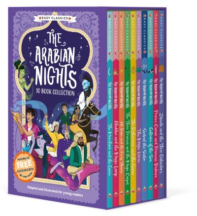 The Arabian Nights Children's Collection (Easy Classics): 10 Book Box Set - The Arabian Nights Children's Collection (Easy Classics) - Sweet Cherry Publishing - Książki - Sweet Cherry Publishing - 9781782268352 - 7 września 2023