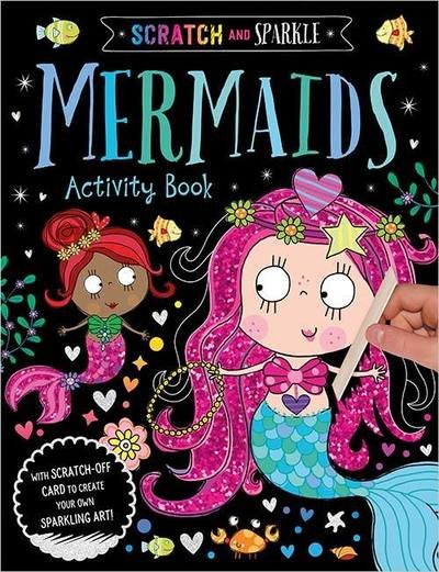 Cover for Make Believe Ideas · Mermaids Activity Book - Scratch and Sparkle (Paperback Book) (2019)