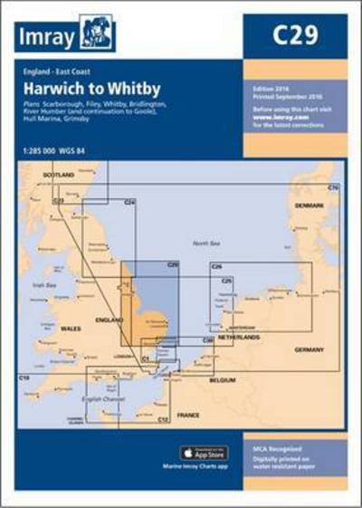 Cover for Imray · Imray Chart C29: Harwich to Whitby (Paperback Book) [New edition] (2016)