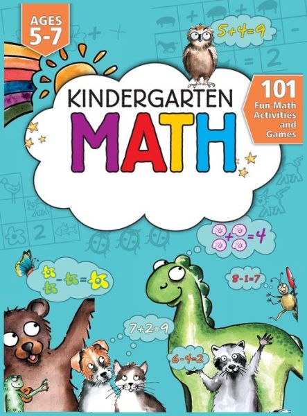 Cover for Jennifer L Trace · Kindergarten Math Workbook (Gebundenes Buch) (2020)