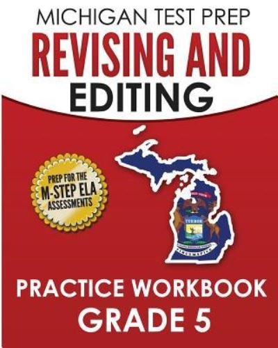 Cover for Test Master Press Michigan · MICHIGAN TEST PREP Revising and Editing Practice Workbook Grade 5 (Paperback Bog) (2017)