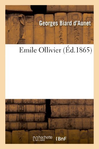 Cover for Biard D'aunet-g · Emile Ollivier (Paperback Book) [French edition] (2013)