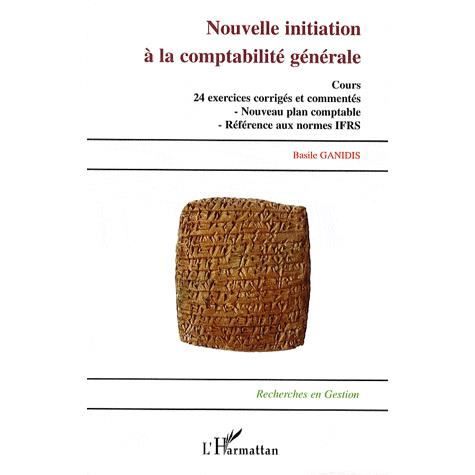 Cover for Basile Ganidis · Nouvelle initiation à la comptabilité générale (Paperback Book) (2021)