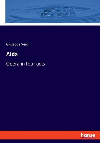 Cover for Giuseppe Verdi · Aida (Taschenbuch) (2022)