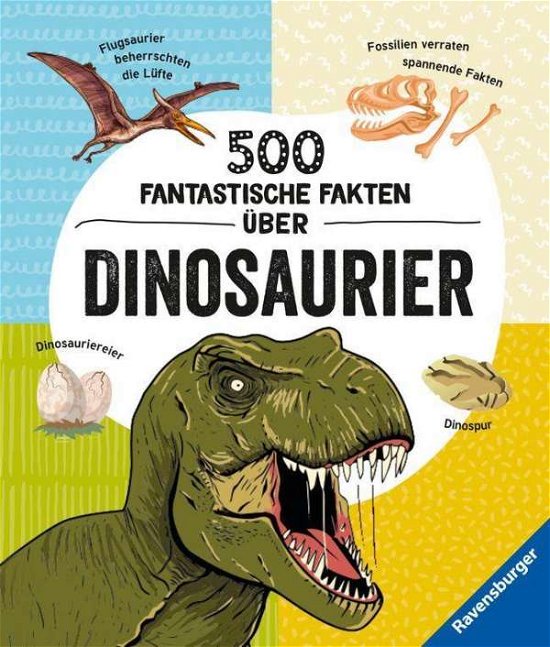 Cover for Anne Rooney · 500 fantastische Fakten über Dinosaurier (Leketøy)