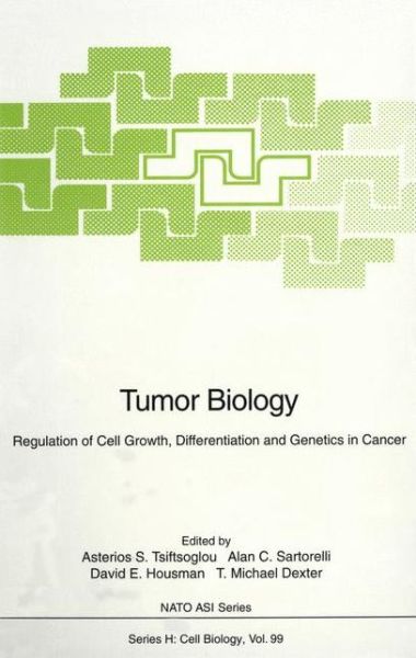 Cover for Asterios S Tsiftsoglou · Tumor Biology: Regulation of Cell Growth, Differentiation and Genetics in Cancer - Nato ASI Subseries H: (Pocketbok) [Softcover reprint of the original 1st ed. 1996 edition] (2011)