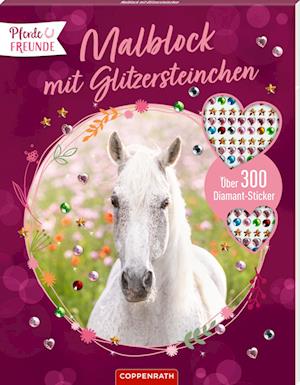 Cover for Philipp Roß · Malblock mit Glitzersteinchen (Book) (2025)