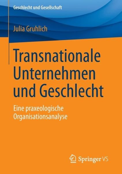 Cover for Gruhlich · Transnationale Unternehmen und (Bok) (2016)