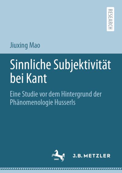 Cover for Mao · Sinnliche Subjektivitaet bei Kant (Book) (2021)