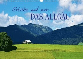 Cover for Nadine Büscher · Erlebe mit mir das Allgäu (Wandkalender 2022 DIN A3 quer) (Calendar) (2021)