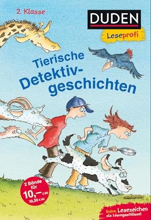 Cover for Barbara Zoschke · Duden Leseprofi  Tierische Detektivgeschichten, 2. Klasse (DB) (Bog) (2023)