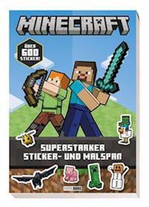 Cover for Panini Verlags GmbH · Minecraft: Superstarker Sticker- und Malspaß (Paperback Bog) (2022)