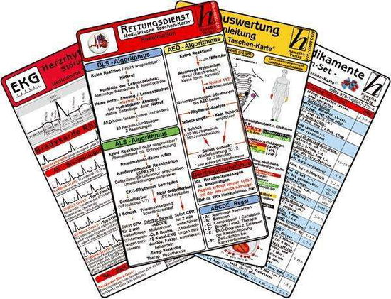 Cover for Rettungsdienst Karten-set · Rettungsdienst Karten-Set - Reanimation (Book)