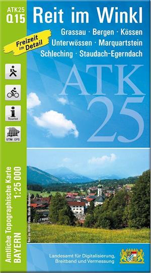 Reit im Winkl 1:25 000 - LDBV Bayern - Bøker - LDBV Bayern - 9783899339352 - 1. november 2021