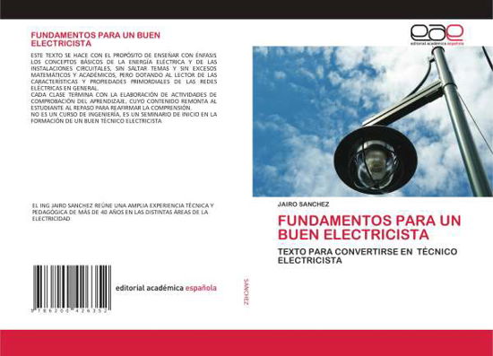 Fundamentos Para Un Buen Electr - Sanchez - Livros -  - 9786200426352 - 