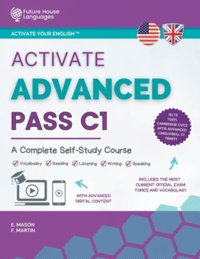 Cover for E Mason · Activate Advanced C1: A Complete Self-Study Course - Activate Your English (tm) (Paperback Book) (2022)