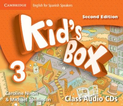 Cover for Caroline Nixon · Kid's Box for Spanish Speakers Level 3 Class Audio CDs (4) (Audiobook (CD)) [2 Rev edition] (2014)