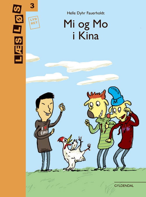 Cover for Helle Dyhr Fauerholdt · Læs løs 3: Mi og Mo i Kina (Indbundet Bog) [2. udgave] (2019)