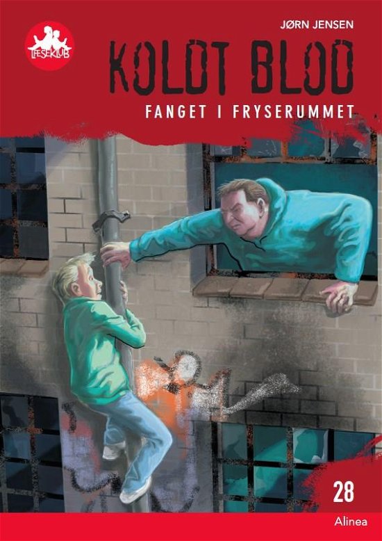 Læseklub: Koldt blod 28, Fanget i fryserummet, Rød Læseklub - Jørn Jensen - Livres - Alinea - 9788723541352 - 15 août 2019